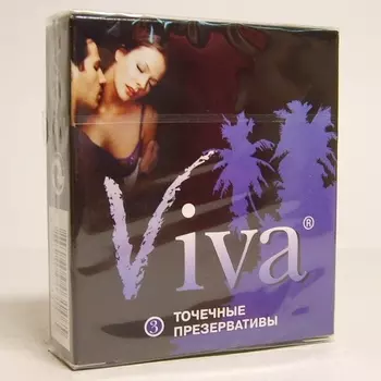 Презерватив "Viva" точечные 3 шт