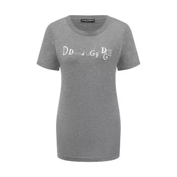 Хлопковая футболка Dolce & Gabbana