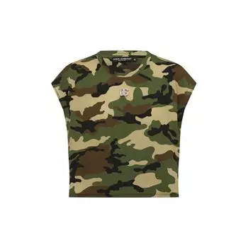 Хлопковая футболка Dolce & Gabbana