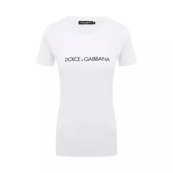 Хлопковая футболка Dolce & Gabbana