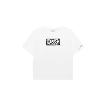 Хлопковая футболка Dolce & Gabbana