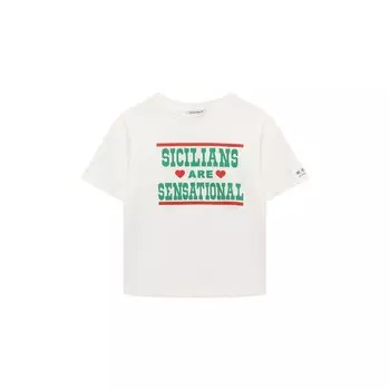 Хлопковая футболка Dolce & Gabbana