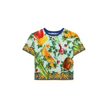 Хлопковая футболка Dolce & Gabbana