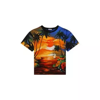 Хлопковая футболка Dolce & Gabbana