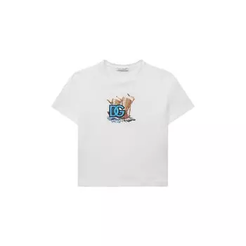 Хлопковая футболка Dolce & Gabbana