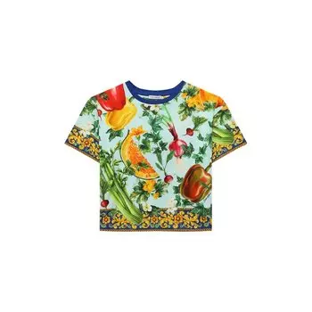 Хлопковая футболка Dolce & Gabbana