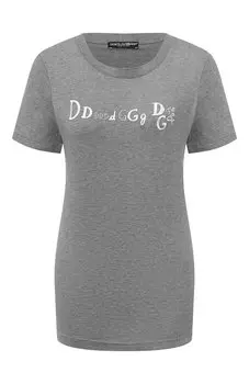 Хлопковая футболка Dolce & Gabbana