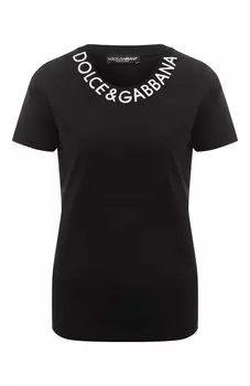 Хлопковая футболка Dolce & Gabbana
