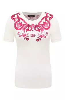 Хлопковая футболка Dolce & Gabbana
