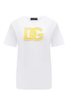 Хлопковая футболка Dolce & Gabbana