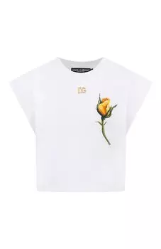 Хлопковая футболка Dolce & Gabbana