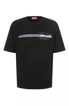 Хлопковая футболка Diesel