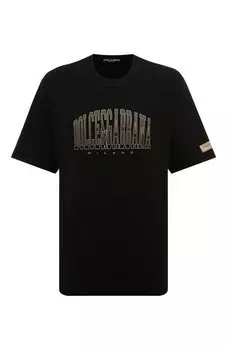 Хлопковая футболка Dolce & Gabbana