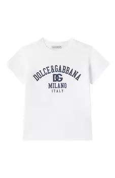 Хлопковая футболка Dolce & Gabbana