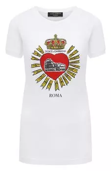 Хлопковая футболка Dolce & Gabbana
