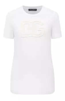 Хлопковая футболка Dolce & Gabbana