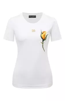 Хлопковая футболка Dolce & Gabbana