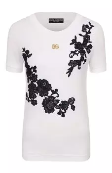 Хлопковая футболка Dolce & Gabbana