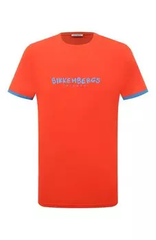 Хлопковая футболка Dirk Bikkembergs
