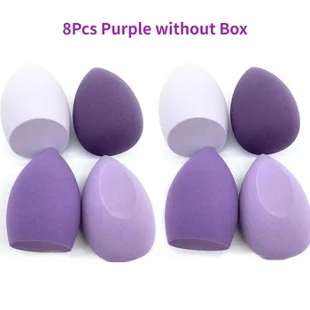 4/8 шт. Спонж для макияжа, блендер, Beauty Egg, мягкая косметическая пуховка, спонжи для тональной основы, пуховка для пудры, женские косметические инструменты, аксессуары для макияжа