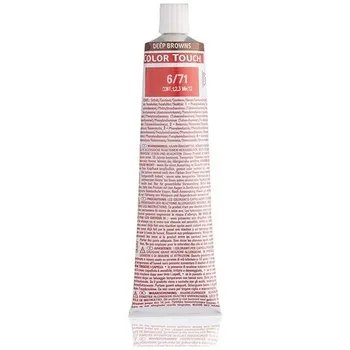 Color Touch 6/71 Темно-коричневые оттенки без аммиака, 60 мл, Wella