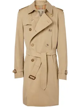 Burberry тренч The Kensington Heritage, нейтральный цвет