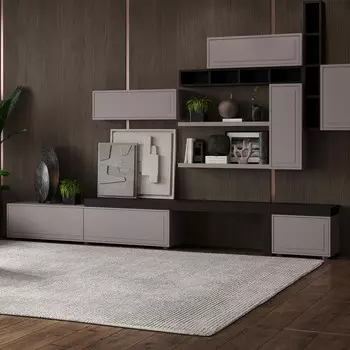 Тумба под tv marbella, mod interiors (mod interiors) серый 45x46 см.