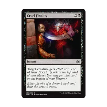 CCG Жестокая окончательность (С), MTG - Aether Revolt