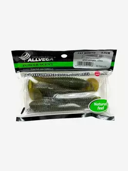 Приманка съедобная ALLVEGA "Fat Bonito" 9,5см 8,5г, Зеленый