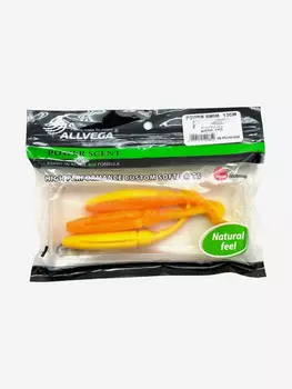 Приманка съедобная ALLVEGA "Power Swim" 13см 20г, Оранжевый
