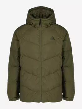 Пуховик мужской adidas, Зеленый