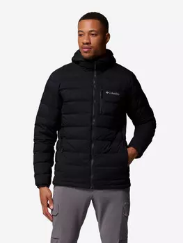 Пуховик мужской Columbia Drift Peak Stretch Down Hooded Jacket, Черный