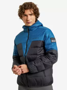Пуховик мужской Jack Wolfskin Dna Tundra, Синий, размер 54-56