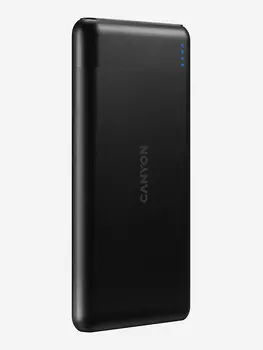 Портативный аккумулятор CANYON CNE-CPB1007 10 000 мАч, Черный