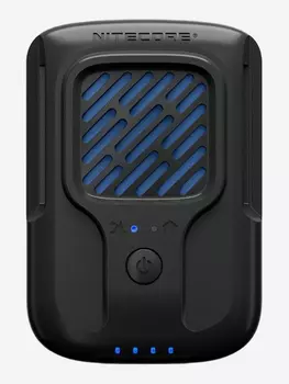 Портативный электронный многоцелевой отпугиватель комаров и мошек Nitecore EMR40,USB-C 7800 мАч, Черный