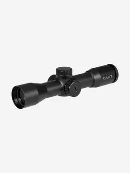 Прицел Gaut Amber 4x36, сетка 27 (Mil-Dot), подсветка красная, 30мм, поправки 1/2 МОА, Черный