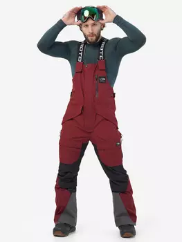 Полукомбинезон мужской Proton Burgundy, Коричневый