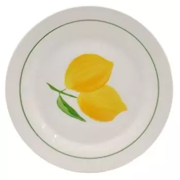 Тарелка обеденная Marigold Лимон, 23 см, фарфор