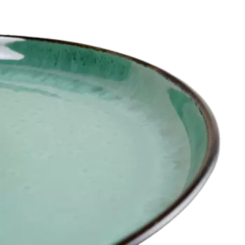Тарелка обеденная Mixom Green stone, 26.5 см, керамика
