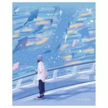 Тетрадь BG View, А5, 48 листов, клетка, soft-touch ламинация, в ассортименте