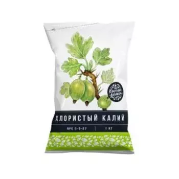 удобрение смесевое калийное (хлористый калий) 1 кг
