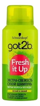 Сухой шампунь для волос Экстра-свежесть Fresh It Up 100мл: Шампунь 100мл