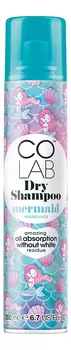 Сухой шампунь для волос Mermaid Fragrance Dry Shampoo 200мл (с ароматом морского ветра и мандарина)