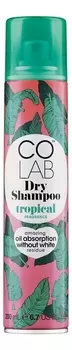 Сухой шампунь для волос прозрачный Tropical 200мл (тропический аромат)