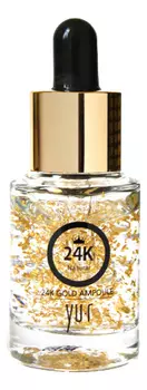 Сыворотка для лица 24 К Premium Gold Ampoule: Сыворотка 15мл