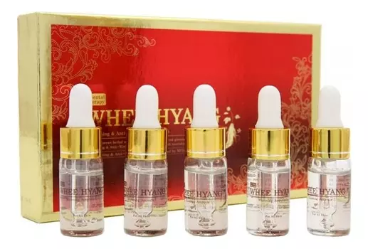 Сыворотка для лица антивозрастная Whee Hyang Anti-Wrinkle Ampoule 5*10мл