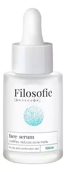 Сыворотка для лица против несовершенств Sebum Face Serum 35мл: Сыворотка 35мл