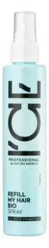 Сыворотка-спрей для сухих и поврежденных волос Ice Professional Refill My Hair Spray: Сыворотка-спрей 100мл