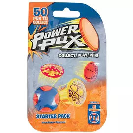 Набор игровой Power Pux стартовый 5 прыгающих фишек-флипов