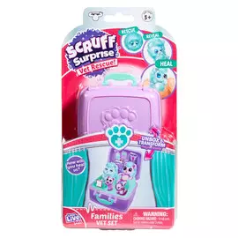 Набор игровой Scruff-a-Luvs Семейство зверушек- Ветклиника
